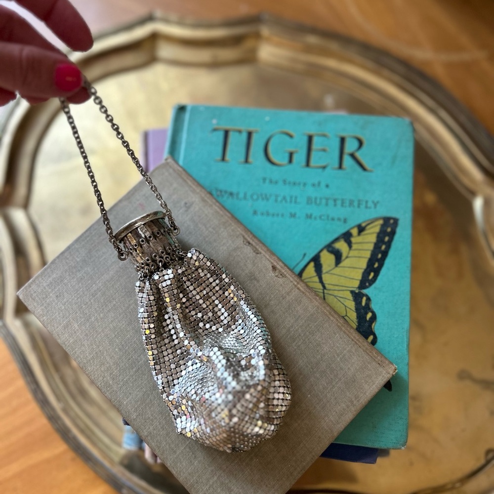 1930s Deco Metal Mesh Bag - Picture 1 of 12